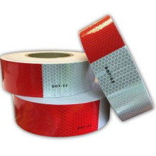 Vehicle Reflective Tape, DOT-C2, Honeycomb Caution